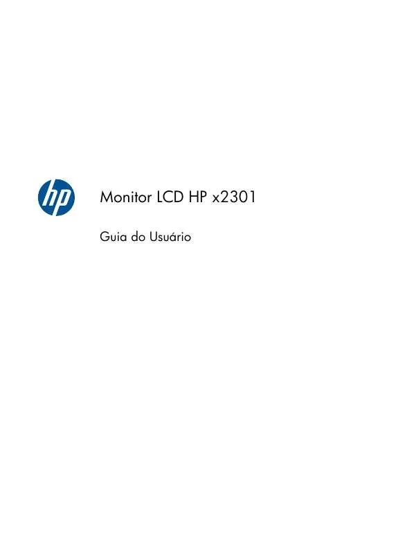 Mode d'emploi HP X2301