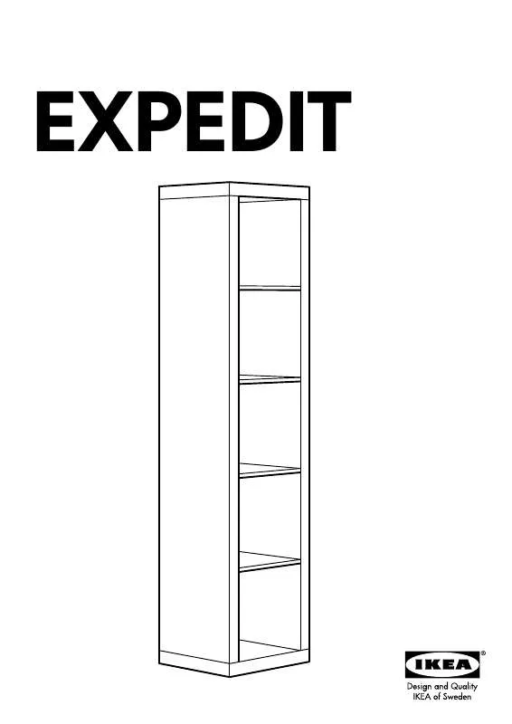 Mode d'emploi IKEA EXPEDIT ESTANTE 44X185