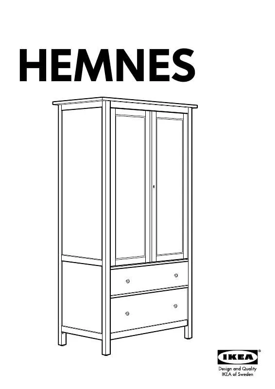 Mode d'emploi IKEA HEMNES ROUPEIRO