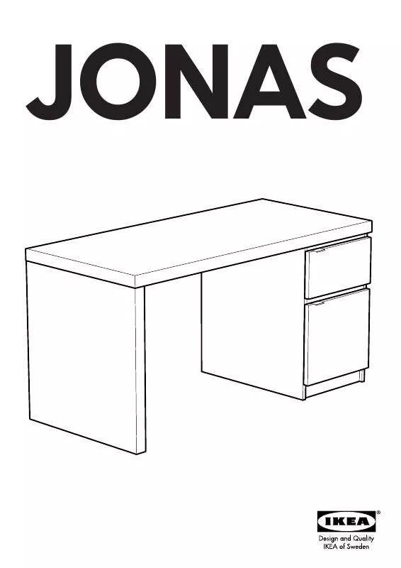 Mode d'emploi IKEA JONAS SECRETÁRIA