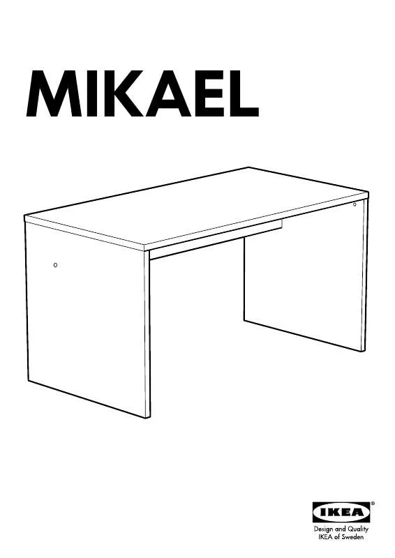 Mode d'emploi IKEA MIKAEL SECRETÁRIA