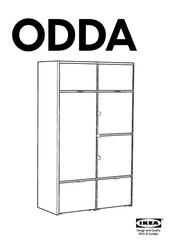 Mode d'emploi IKEA ODDA ROUPEIRO
