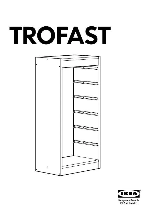 Mode d'emploi IKEA TROFAST ESTRUTURA