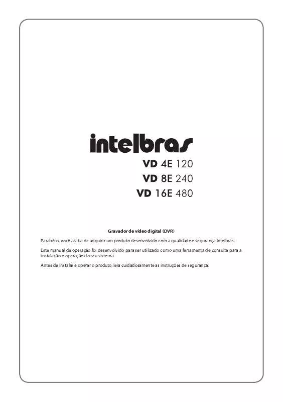 Mode d'emploi INTELBRAS VD 16E 480