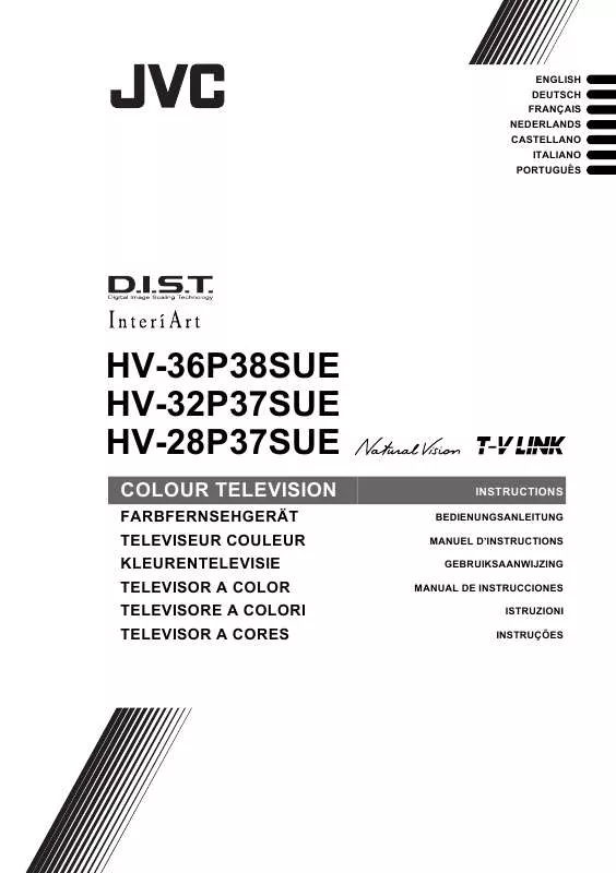 Mode d'emploi JVC HV-36P38SUE