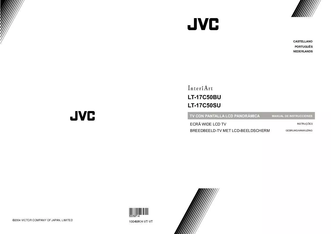 Mode d'emploi JVC LT-17C50BU