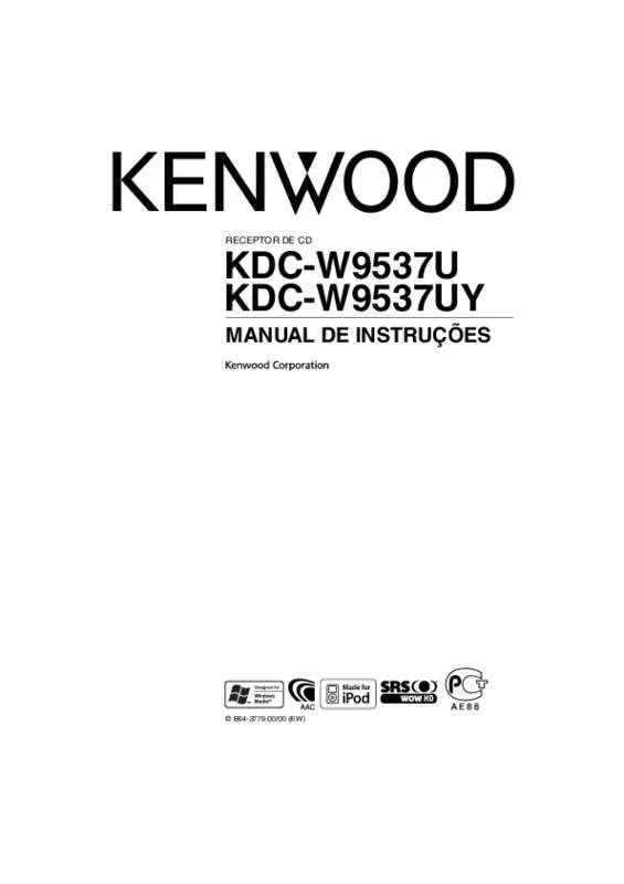 Mode d'emploi KENWOOD KDC-W9537U