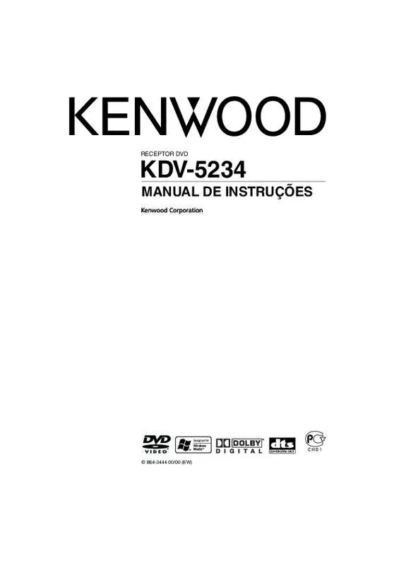 Mode d'emploi KENWOOD KDV-5234
