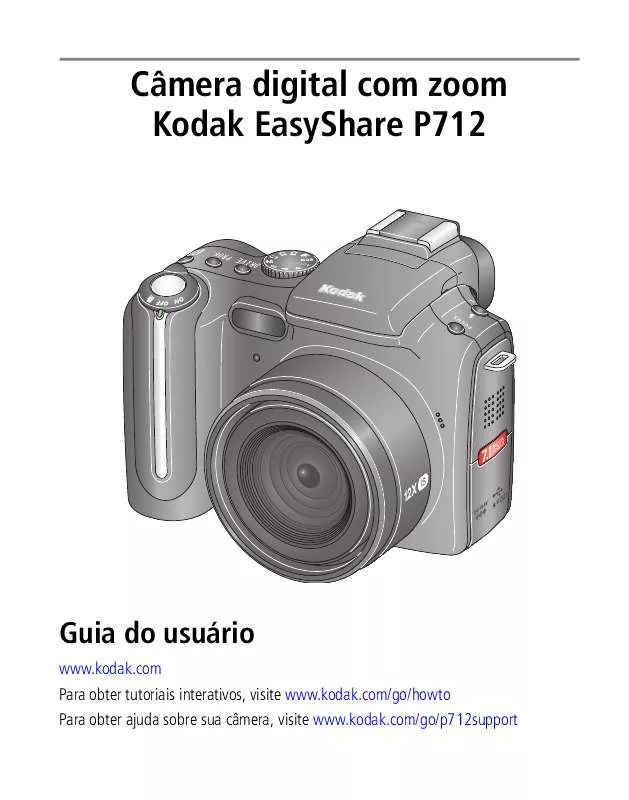 Mode d'emploi KODAK EASYSHARE P712