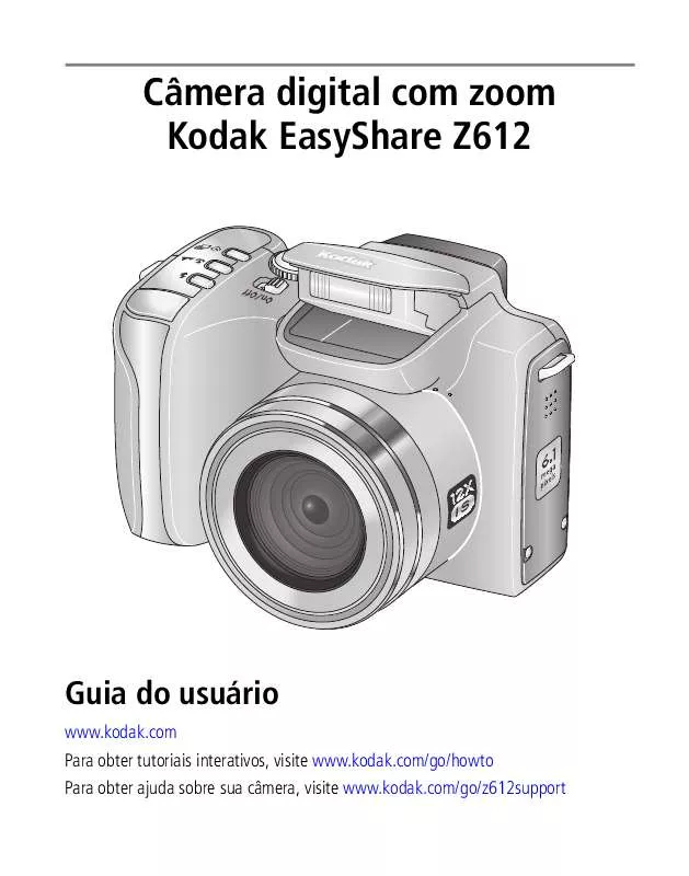 Mode d'emploi KODAK EASYSHARE Z612