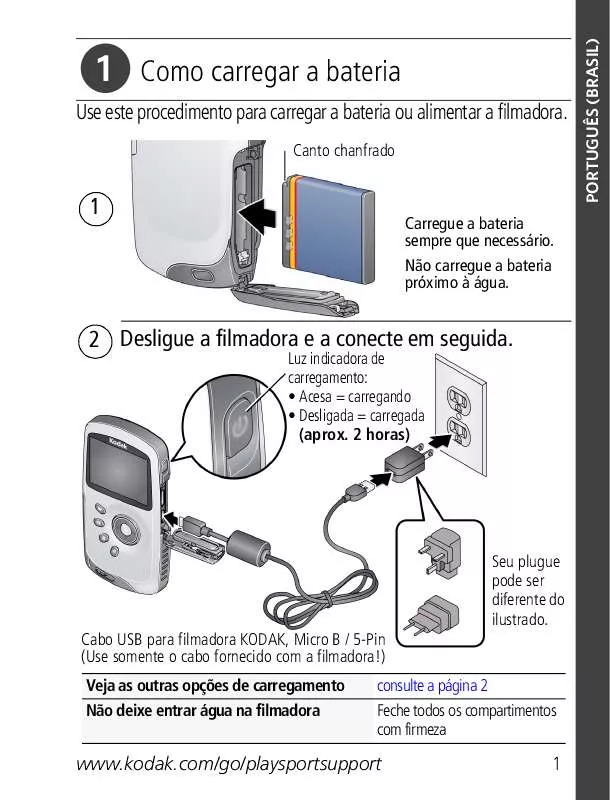 Mode d'emploi KODAK ZX3