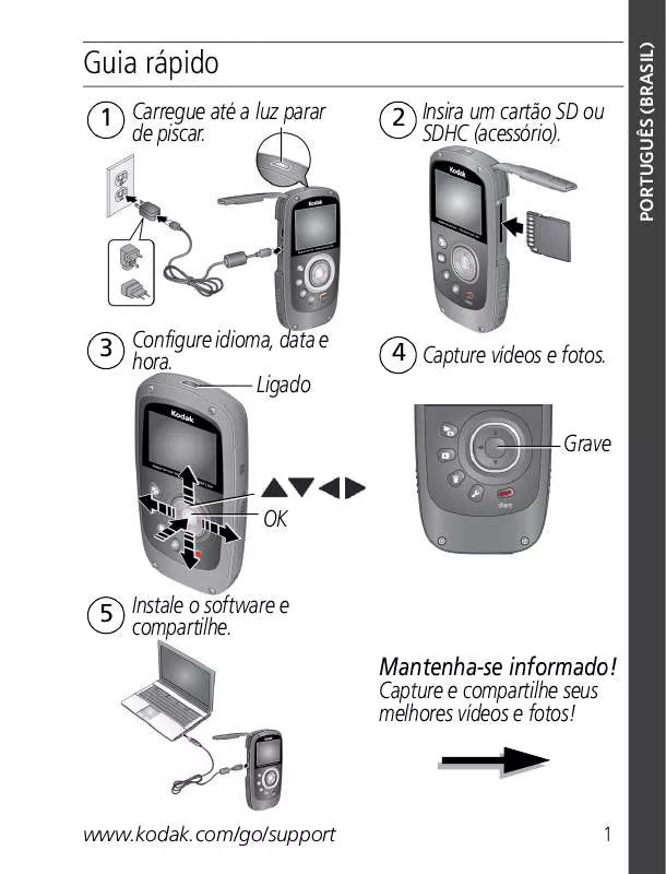 Mode d'emploi KODAK PLAYSPORT ZX5