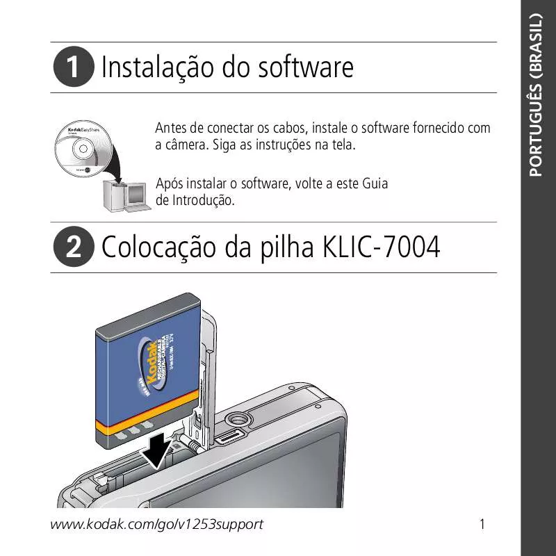 Mode d'emploi KODAK V1253