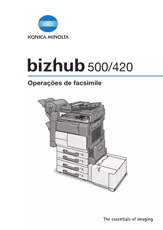 Mode d'emploi KONICA MINOLTA BIZHUB 750