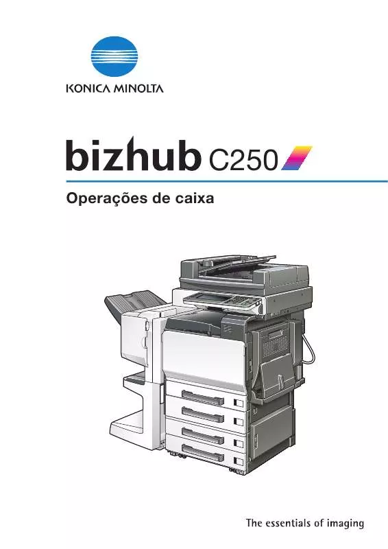 Mode d'emploi KONICA MINOLTA BIZHUB C250