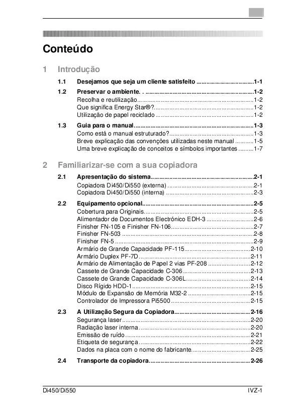 Mode d'emploi KONICA MINOLTA DI450