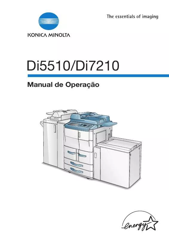 Mode d'emploi KONICA MINOLTA DI5510