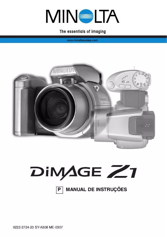 Mode d'emploi KONICA MINOLTA DIMAGE Z1