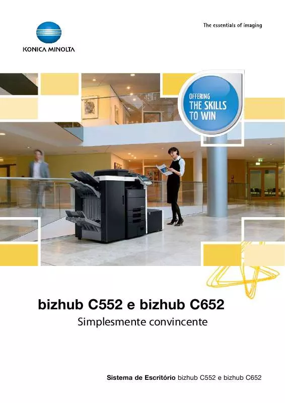 Mode d'emploi KONICA BIZHUB C652