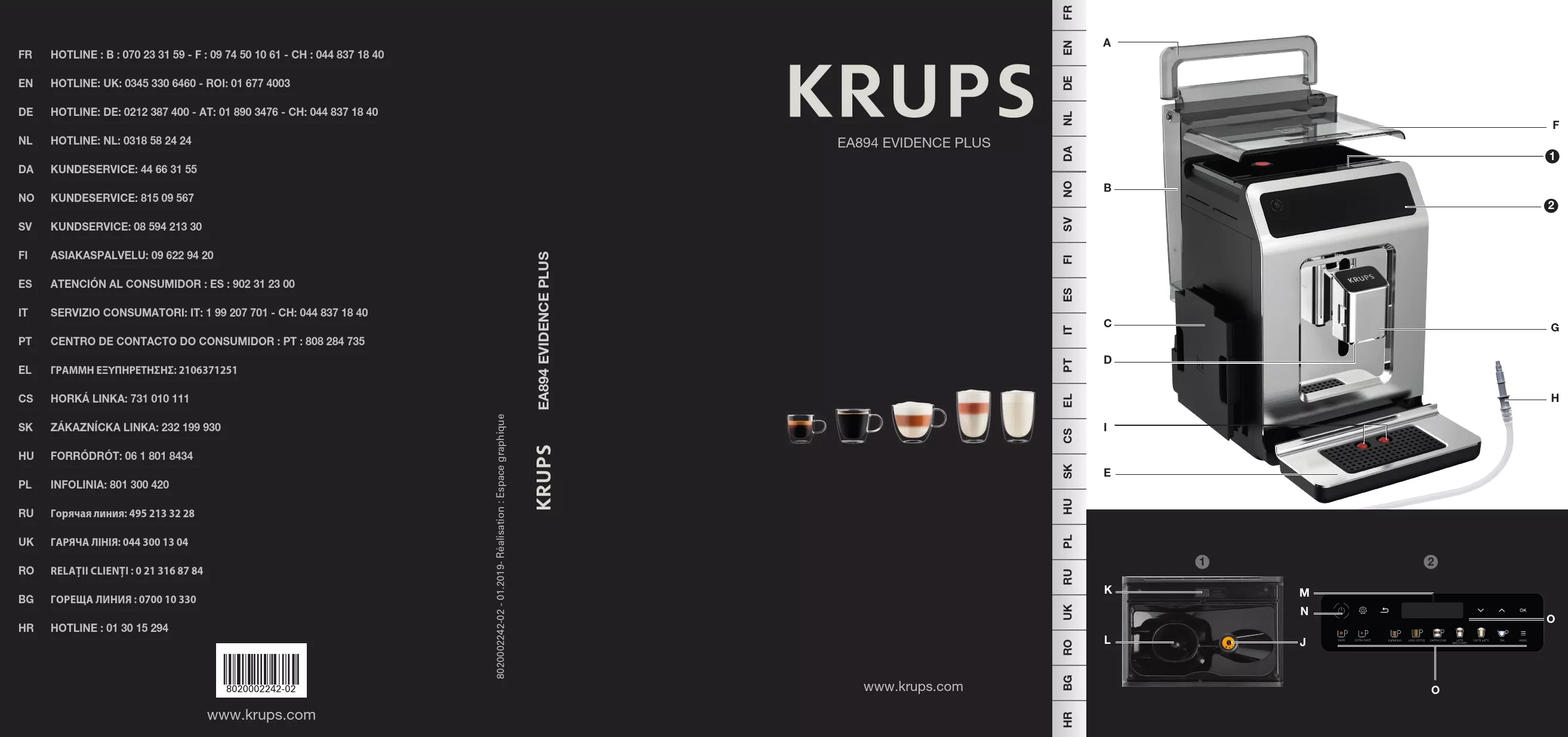 Mode d'emploi KRUPS EA 894T