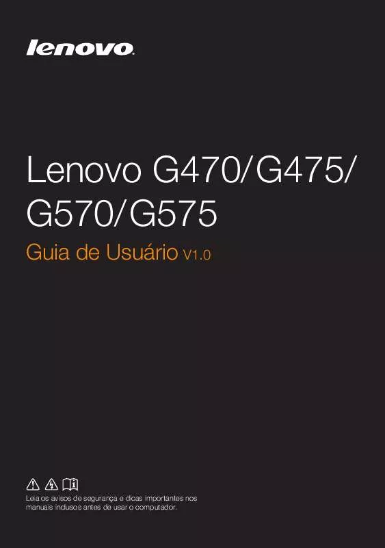 Mode d'emploi LENOVO G470