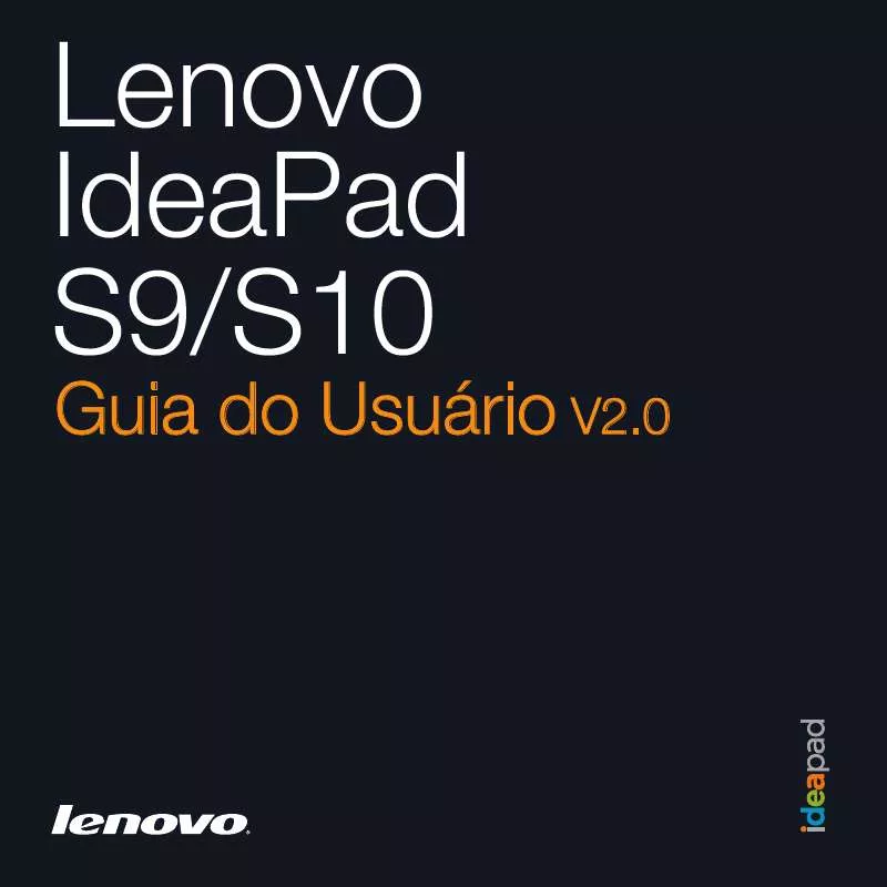 Mode d'emploi LENOVO IDEAPAD S10