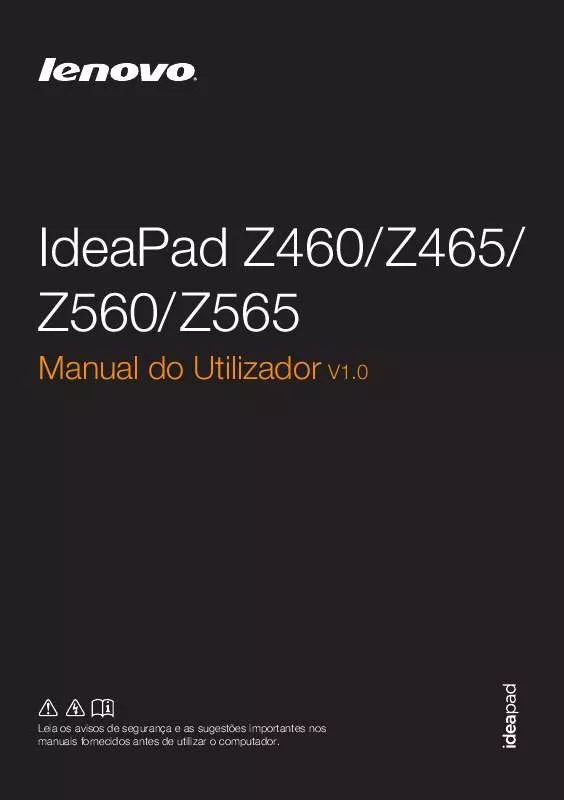 Mode d'emploi LENOVO IDEAPAD Z560