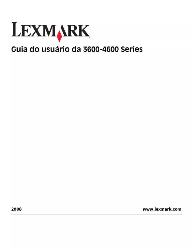 Mode d'emploi LEXMARK X3650