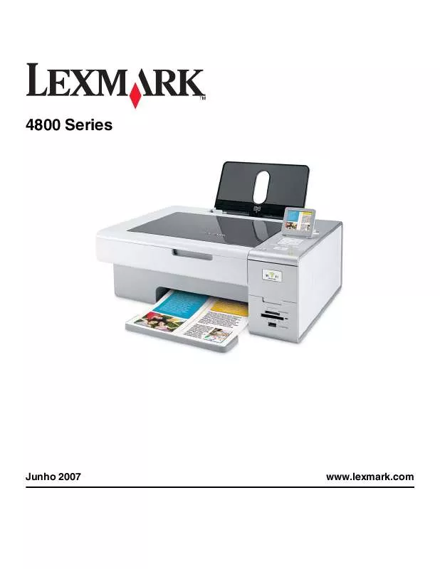 Mode d'emploi LEXMARK X4875