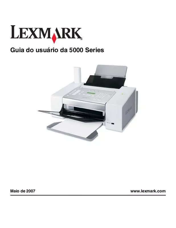 Mode d'emploi LEXMARK X5070