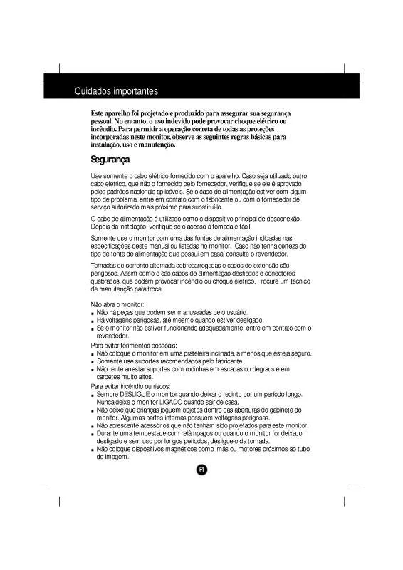 Mode d'emploi LG 501E