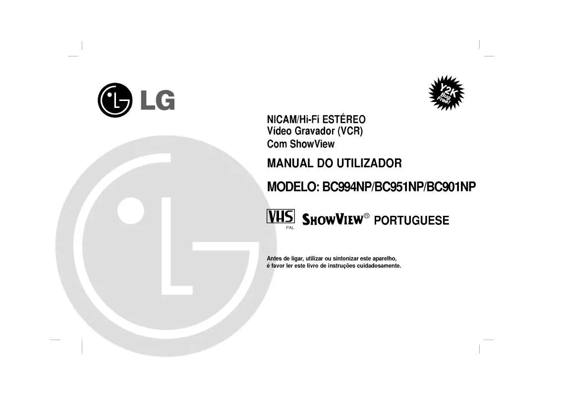 Mode d'emploi LG BC901NP