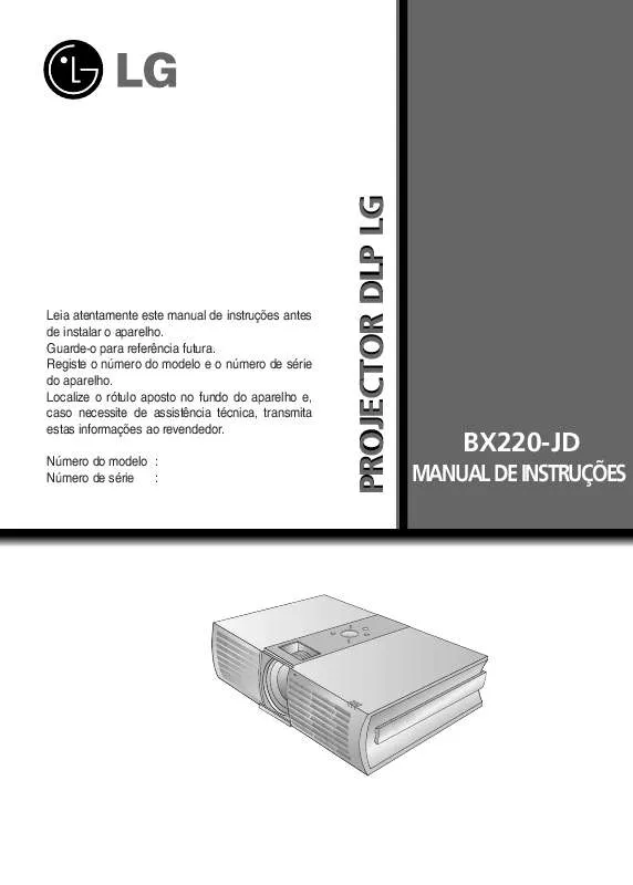 Mode d'emploi LG BX220