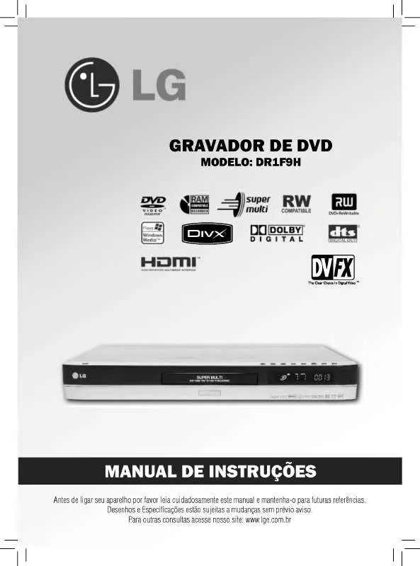 Mode d'emploi LG DR1F9H