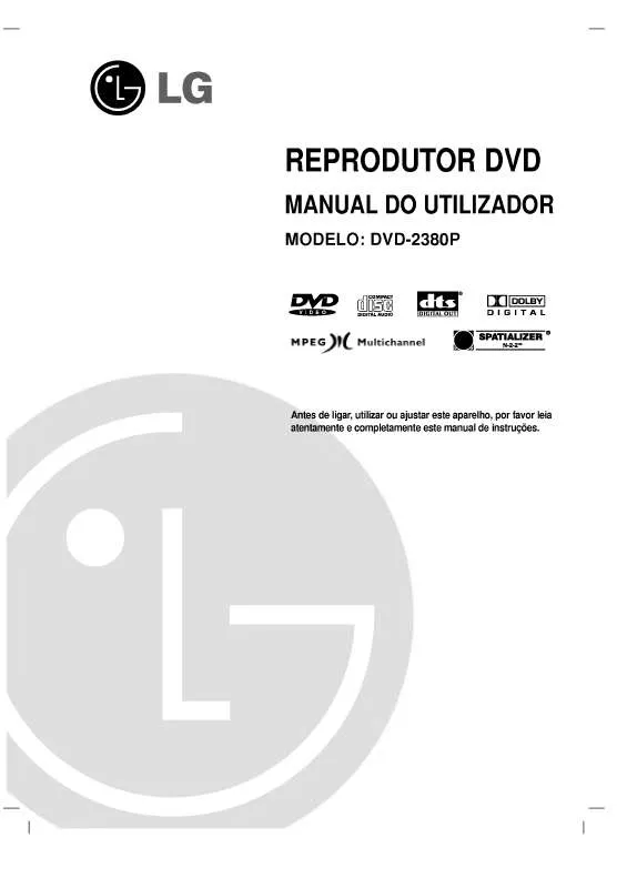 Mode d'emploi LG DVD-2380P