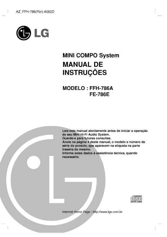 Mode d'emploi LG FFH-786A