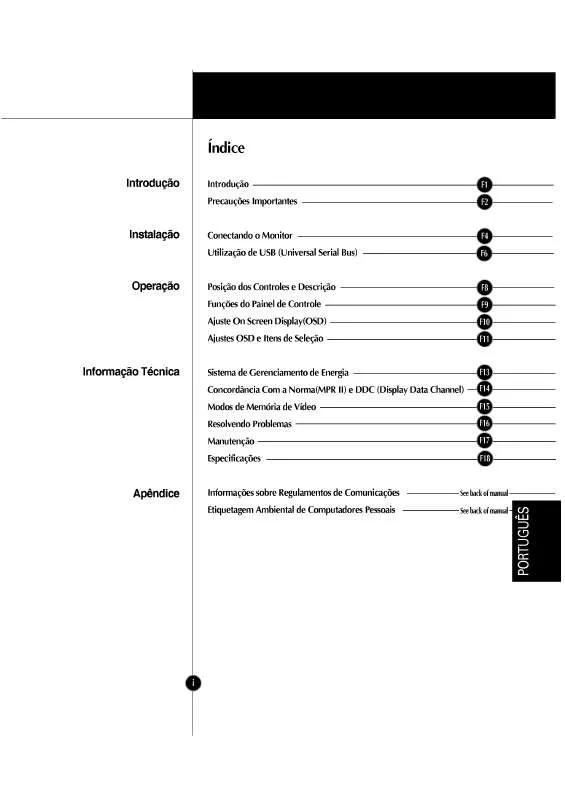 Mode d'emploi LG FLATRON LCD 882LE(LS882C-UA)