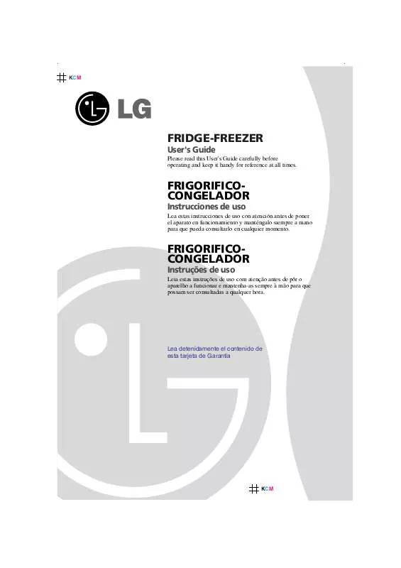 Mode d'emploi LG GR-3997EX