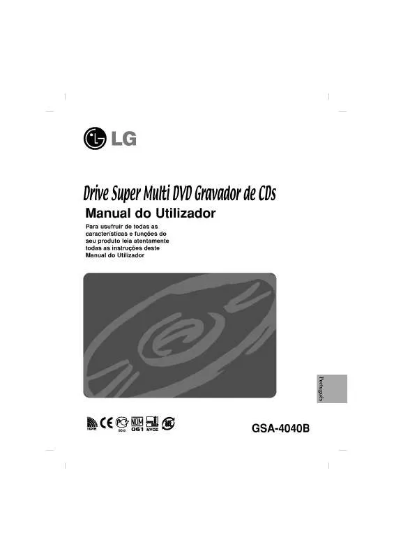 Mode d'emploi LG GSA-4040B