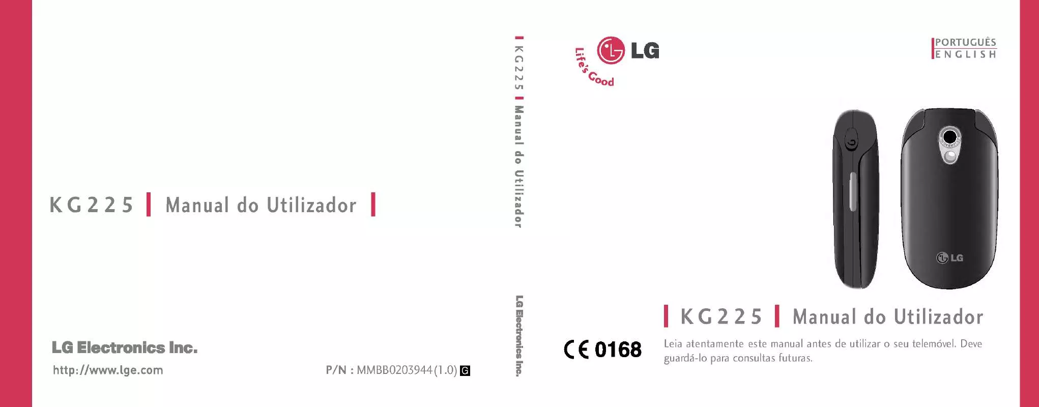 Mode d'emploi LG KG225