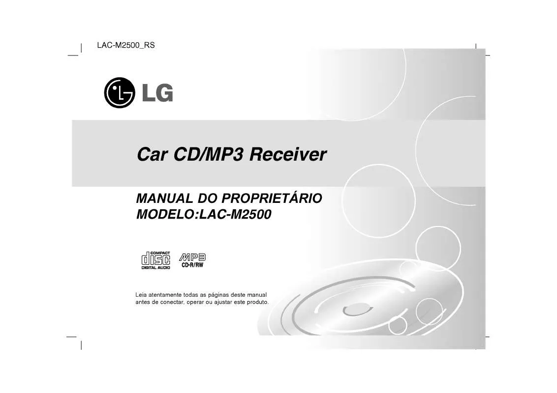 Mode d'emploi LG LAC-M2500