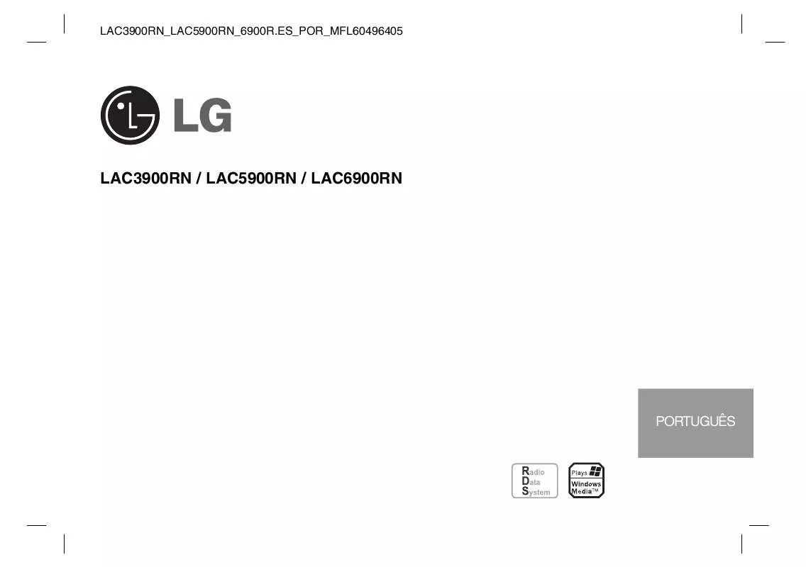 Mode d'emploi LG LAC-5900RN