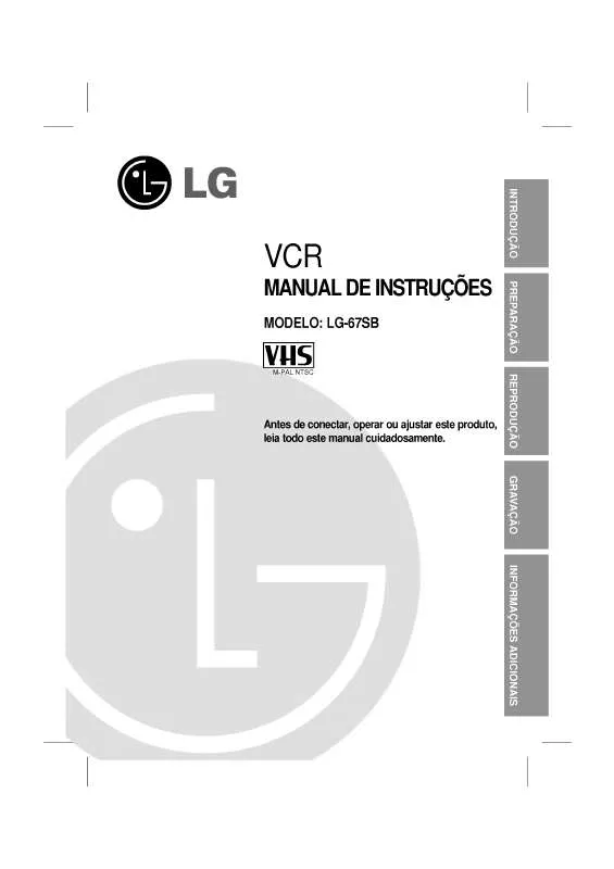 Mode d'emploi LG LG-67SB