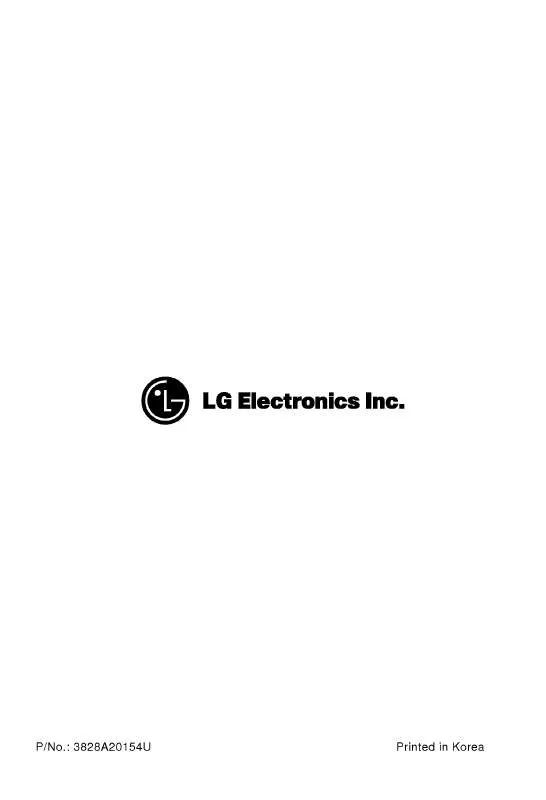 Mode d'emploi LG LM-4820C3L