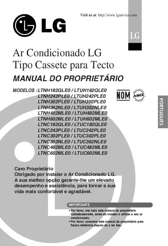 Mode d'emploi LG LTNC182QLE0