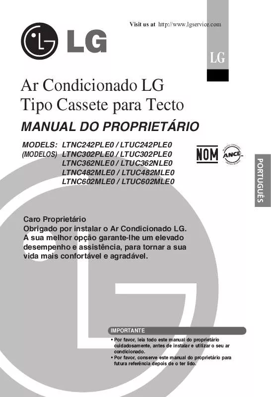 Mode d'emploi LG LTNC302PLE0