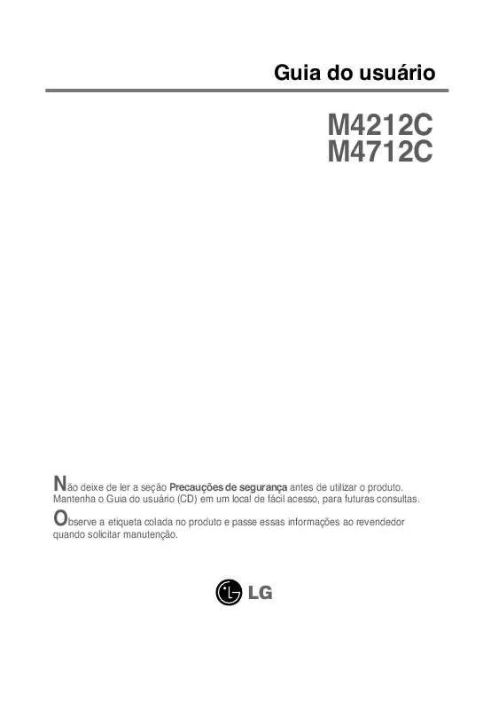 Mode d'emploi LG M4212C-BAP