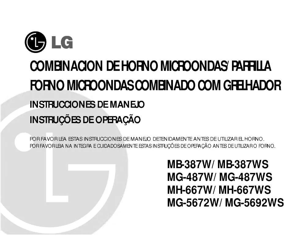Mode d'emploi LG MG-5692WS