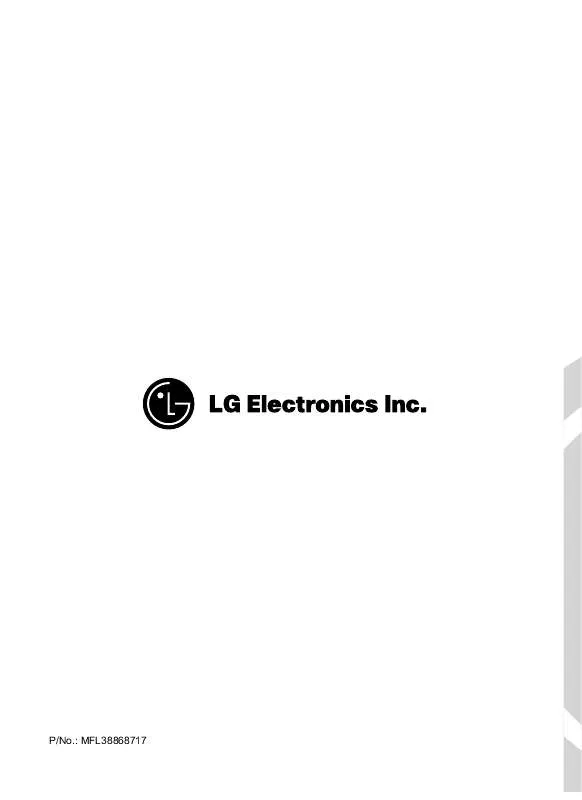 Mode d'emploi LG WD-10657TX