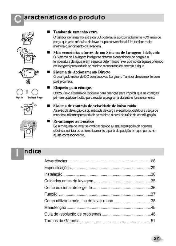 Mode d'emploi LG WD-12112FD